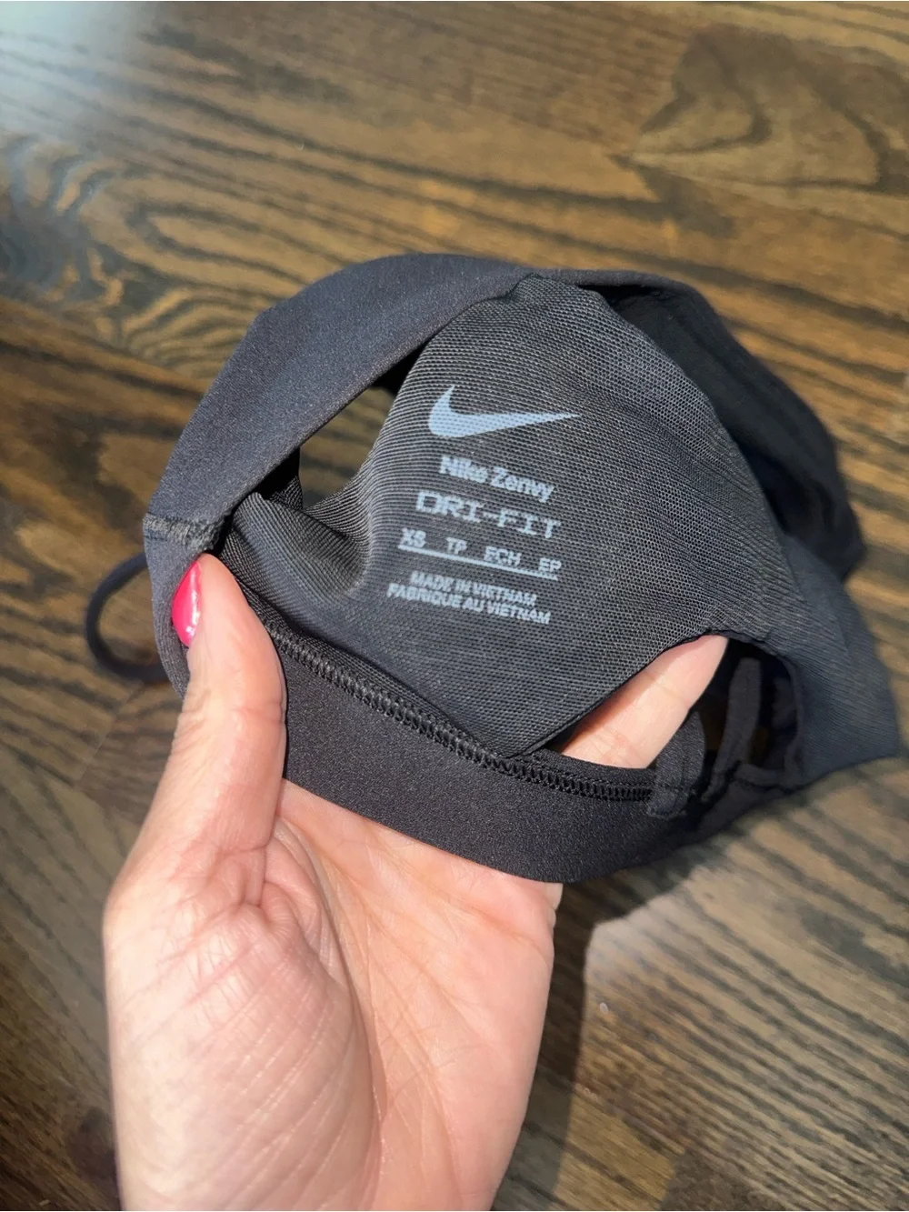 Nike Zenvy Sports Bra - Black